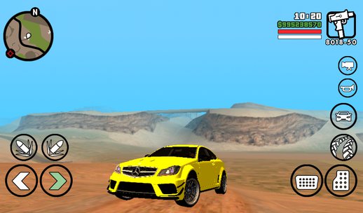 Mercedes-Benz C63 AMG For Android (only Dff) 