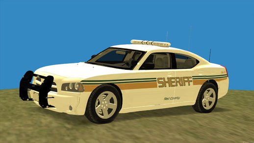 2009 Dodge Charger Red County Sheriff's Office