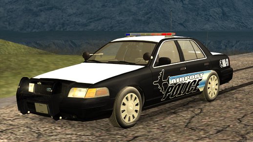 2009 Ford Crown Victoria Airport Police
