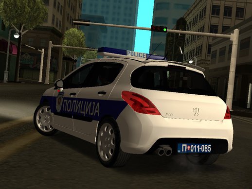 Peugeot 308 Policija