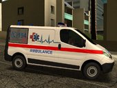 Opel Vivaro Serbian Ambulance