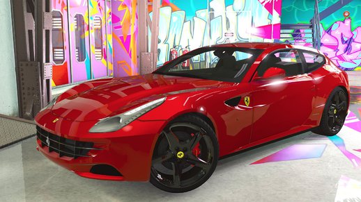 Ferrari FF [Add-On / Replace | Animated | Analog / Digital Dials | Template]