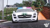 Mercedes-Benz SLS AMG Dubai Police [Add-On / Replace]