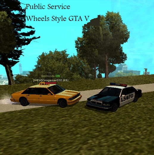 Public Service (Wheels Style GTA V)