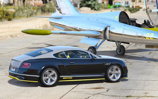 Bentley Continental GT Breitling Jet Team [replace/addon]