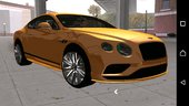 Bentley Continental GT Speed 2016 No Txd For Android