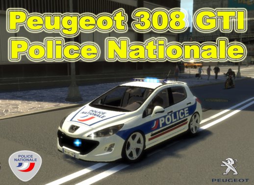Peugeot 308 Gti Police Nationale