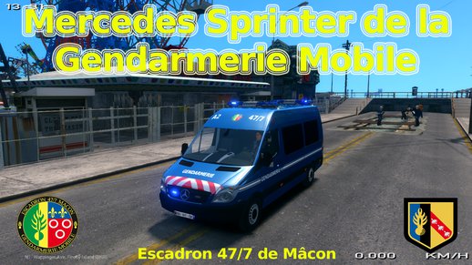 Mercedes Sprinter Gendarmerie Mobile 47/7