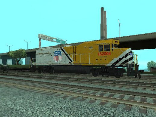 GTA 5 Freight Train Union Pacific