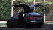 Tesla Model X P90D 2016[Add-on/Replace][Wipers|Spoiler] HQ