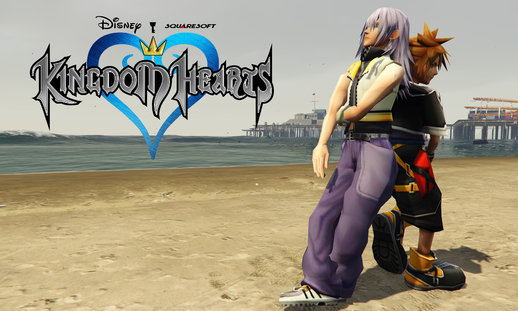 Sora & Riku - Kingdom Hearts [Add-On Ped Pack]
