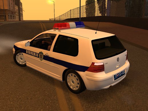 Volkswagen Golf Mk4 Policija
