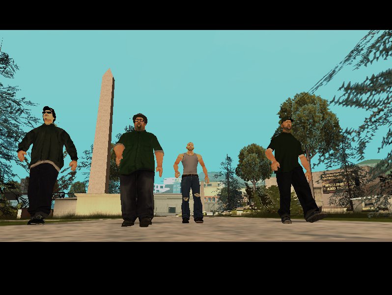 GTA San Andreas White CJ Mod  GTAinside.com
