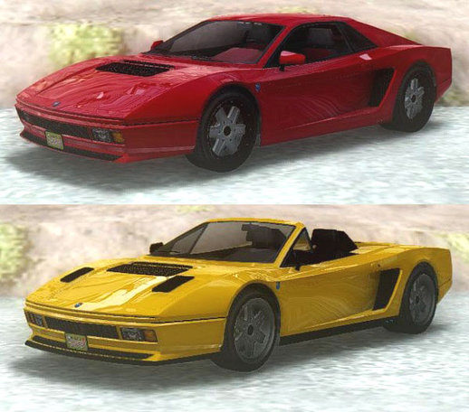 GTA V Grotti Cheetah Classic & Spyder