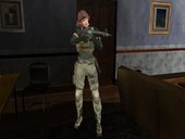 Metal Gear Solid 4 Meryl unmasked