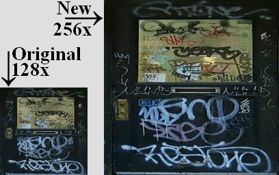 Bow Door Graffiti 128