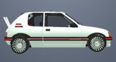 Peugeot 205GTI with boso