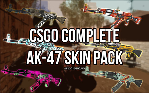 CSGO AK-47 Complete Skin Pack (All Skins)