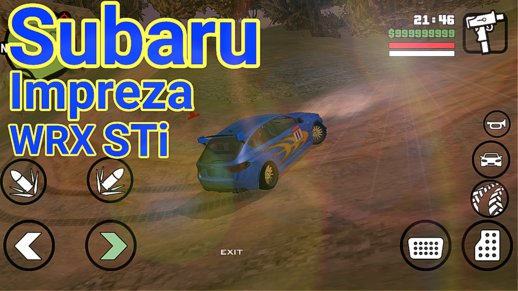 Subaru impreza WRX STi Rally dff only