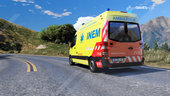 Portuguese Firefighters, INEM, PEM'S, Red Cross Ambulance - Mercedes Sprinter [Replace] v3.0