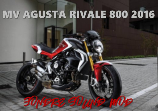 MV Agusta Rivale 800 2016 Sound Mod