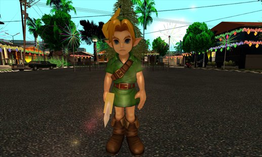 Young Link Skin from Hyrule Warriors