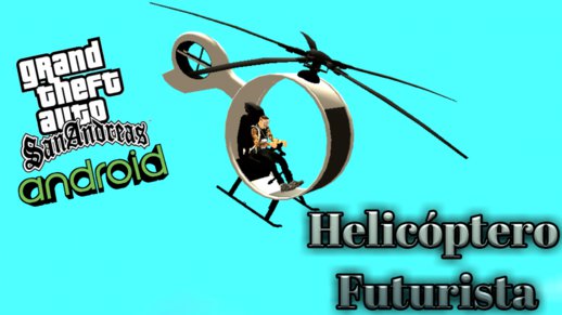 Helicopter Futuristic only Dff