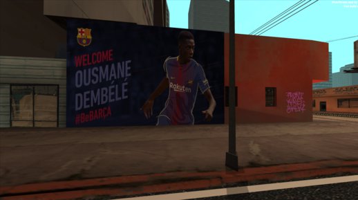 Welcome Dembélé Graffiti 