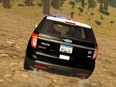 Ford Explorer Police San Andreas Patrol