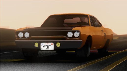 1970 Plymouth Road Runner Fast & Furious 7 Edition