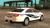 2011 Ford Taurus Greenglass College Police Department
