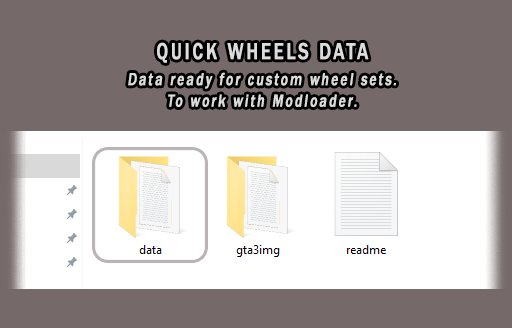 Quick Wheels Data