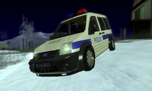 Ford Tourneo Connect Turkish Police