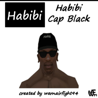 Habibi Cap Black