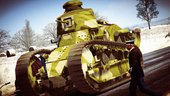 FT 17 Renault Tank Camouflage retexture