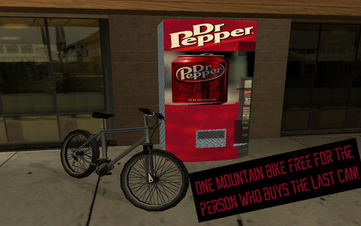 Dr Pepper Vending Machine