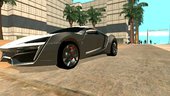 Lykan Hypersport 2013 for Android Dff Only