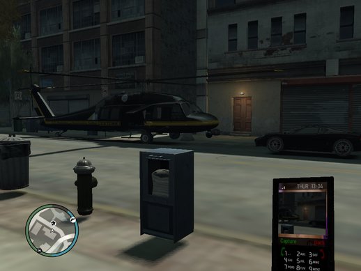 GTA 4 100% Savegame with Helicopter in Parking Lot