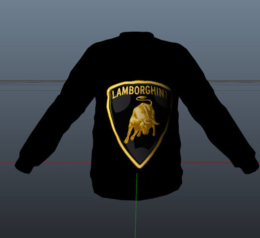 Lamborghini Shirt (HD Texture)