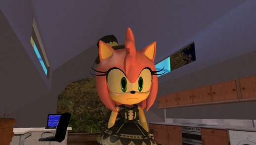 Amy Rose Gothic - Sonic Runners