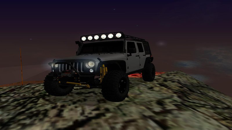 GTA San Andreas Jeep Wrangler Rubicon Off-Road Mod - GTAinside.com