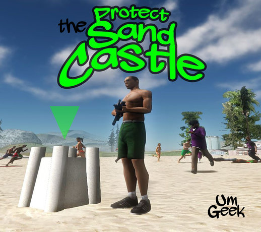 Mini game - PROTECT the SAND CASTLE