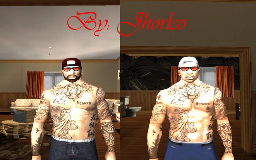 Tattoo Pack for Cj Normal