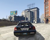 LAPD Ford Crown Victoria END OF WATCH Lucky 13 skin 4K