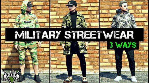 Military Streetwear Skin Pack