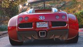 Bugatti Veyron 2009 [Add-On / Replace | Auto Spoiler | Animated] v1.1