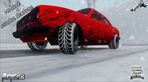 Vehicle Winter Texture