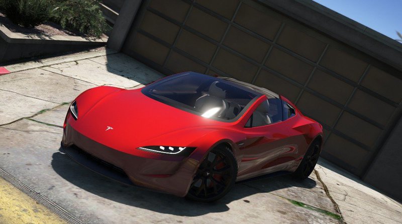 GTA 5 Tesla Roadster 2020 [Add-On / Replace / Auto Spoiler ...