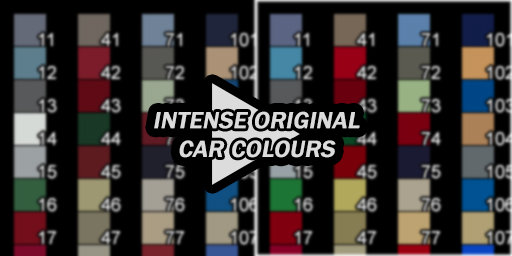 Intense Original Car Colours