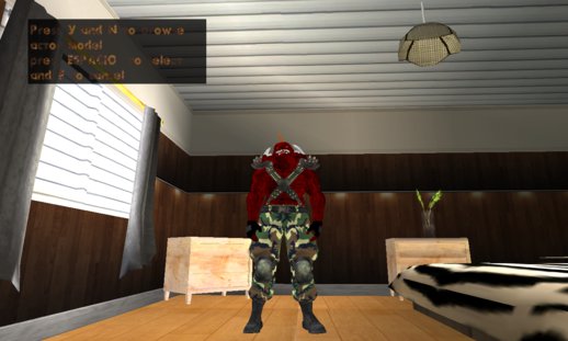 Evil Soldier Red Fish Skin 